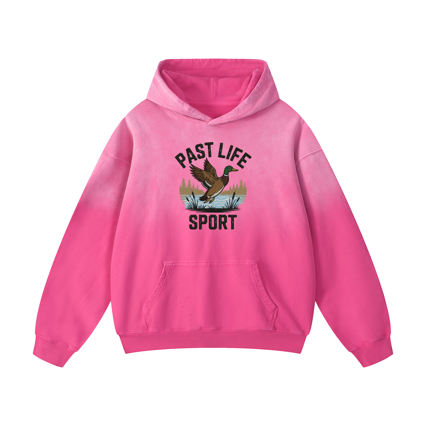 Past Life Sport “Left Out in the Sun” Duck Logo Hoodie