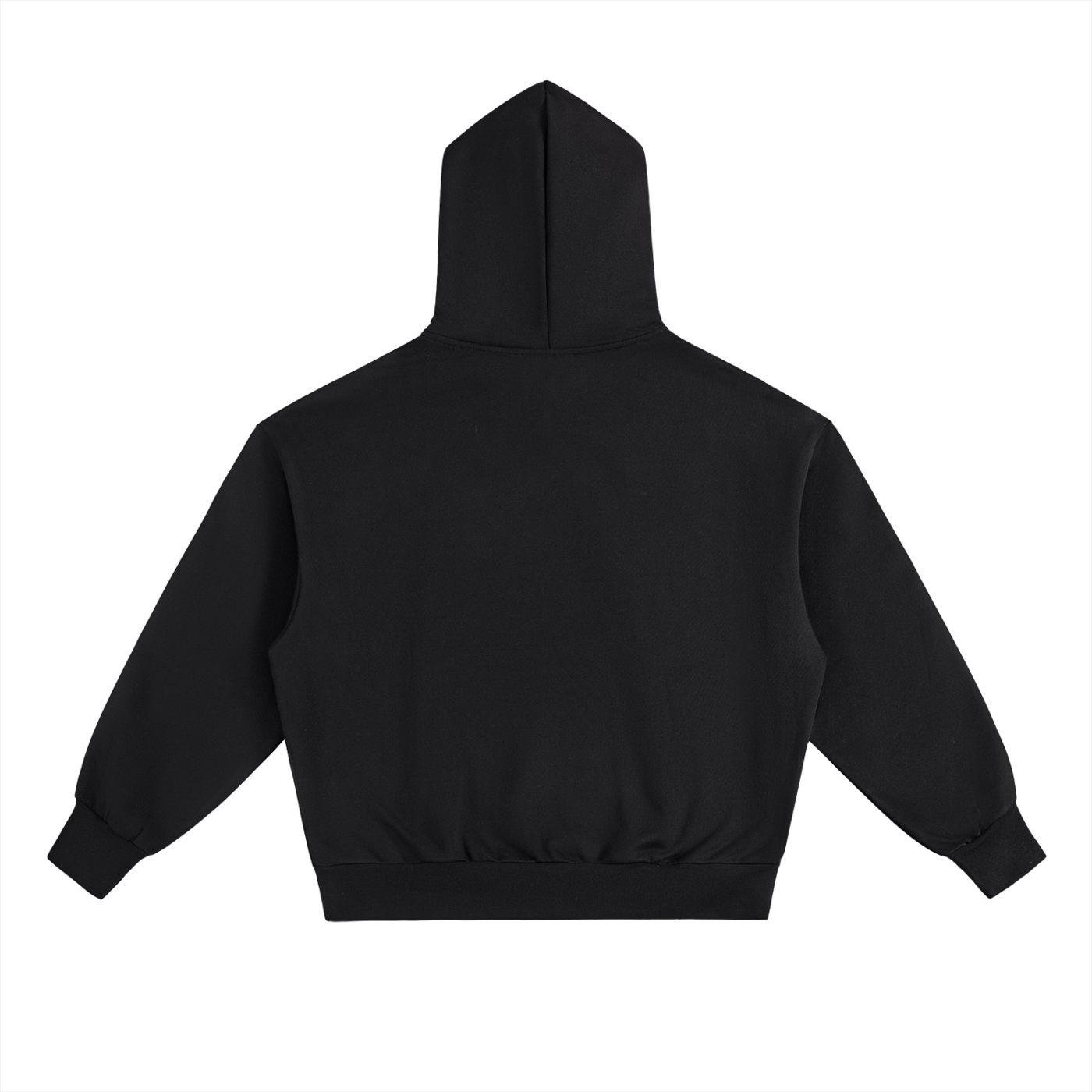 Noel Heavyweight Hoodie – Black Snowfall Edition - Essential Fleece