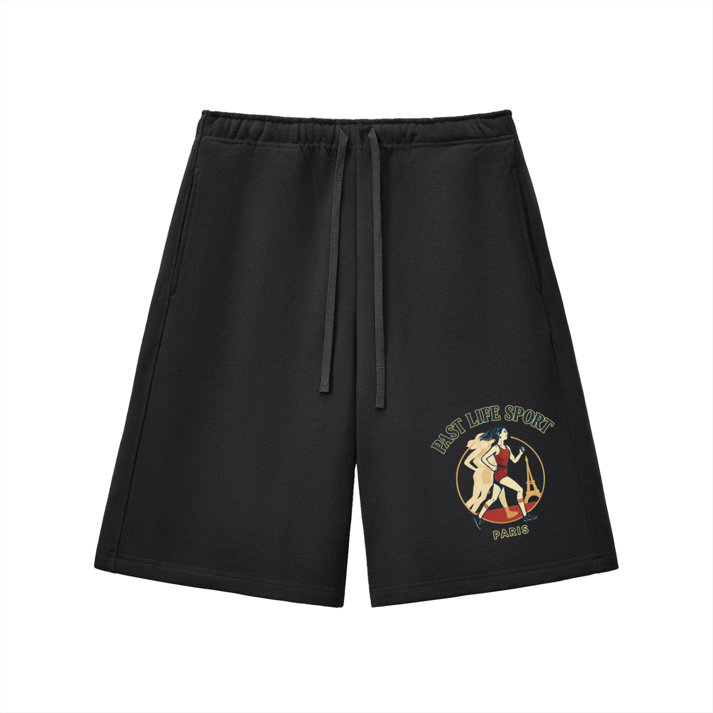 Past Life Sport Paris “Between Matches” Heavyweight Fleece Shorts