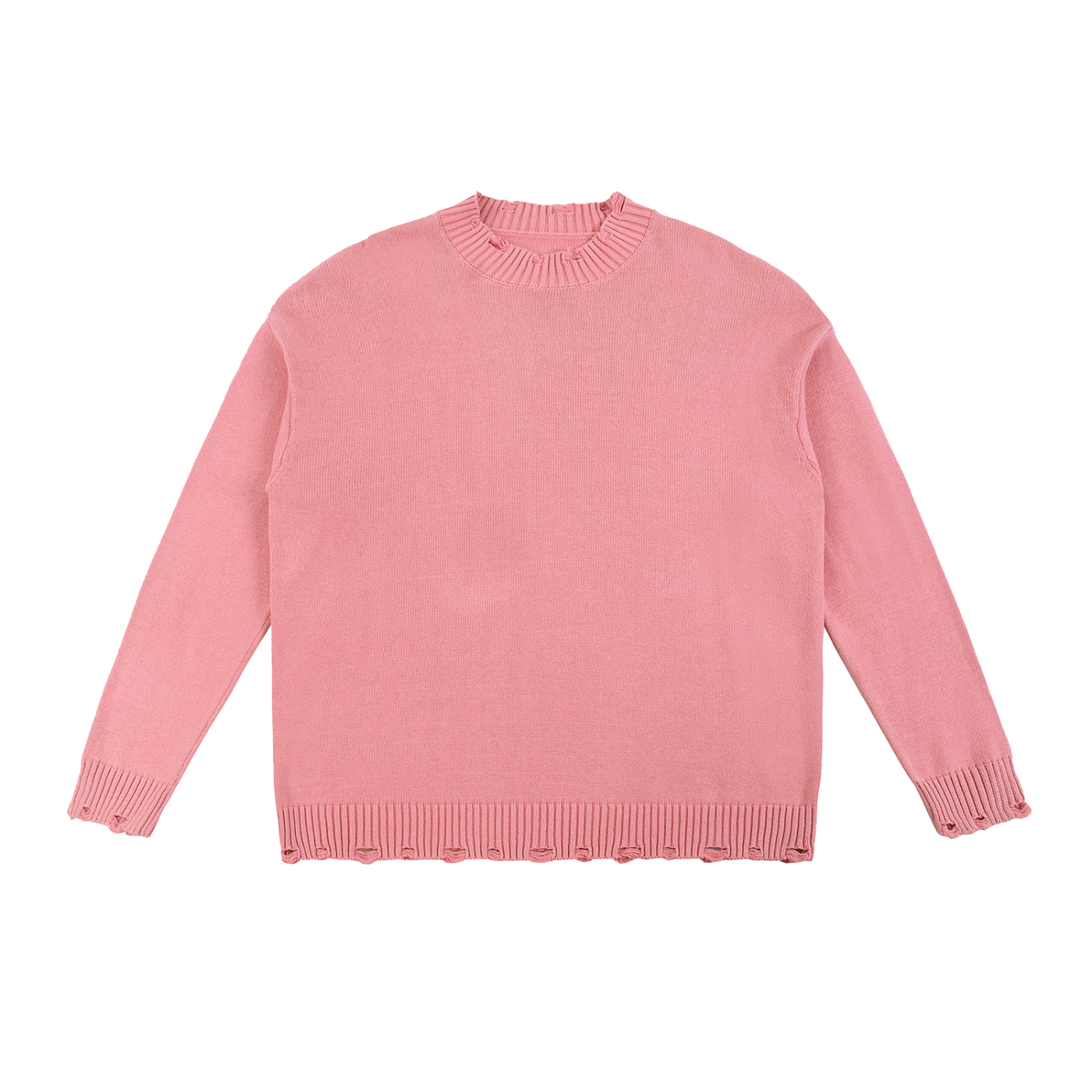Past Life Vintage Fray Knit Sweater