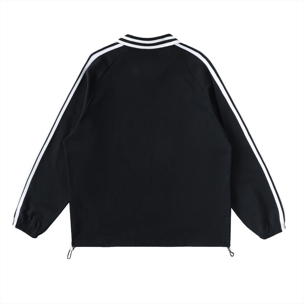 Heritage Stripe Crew – Contrast Athletic Sweatshirt