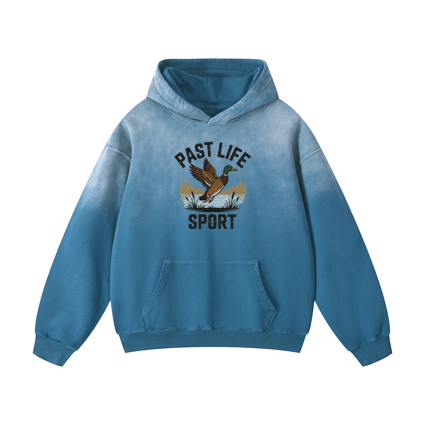 Past Life Sport “Left Out in the Sun” Duck Logo Hoodie