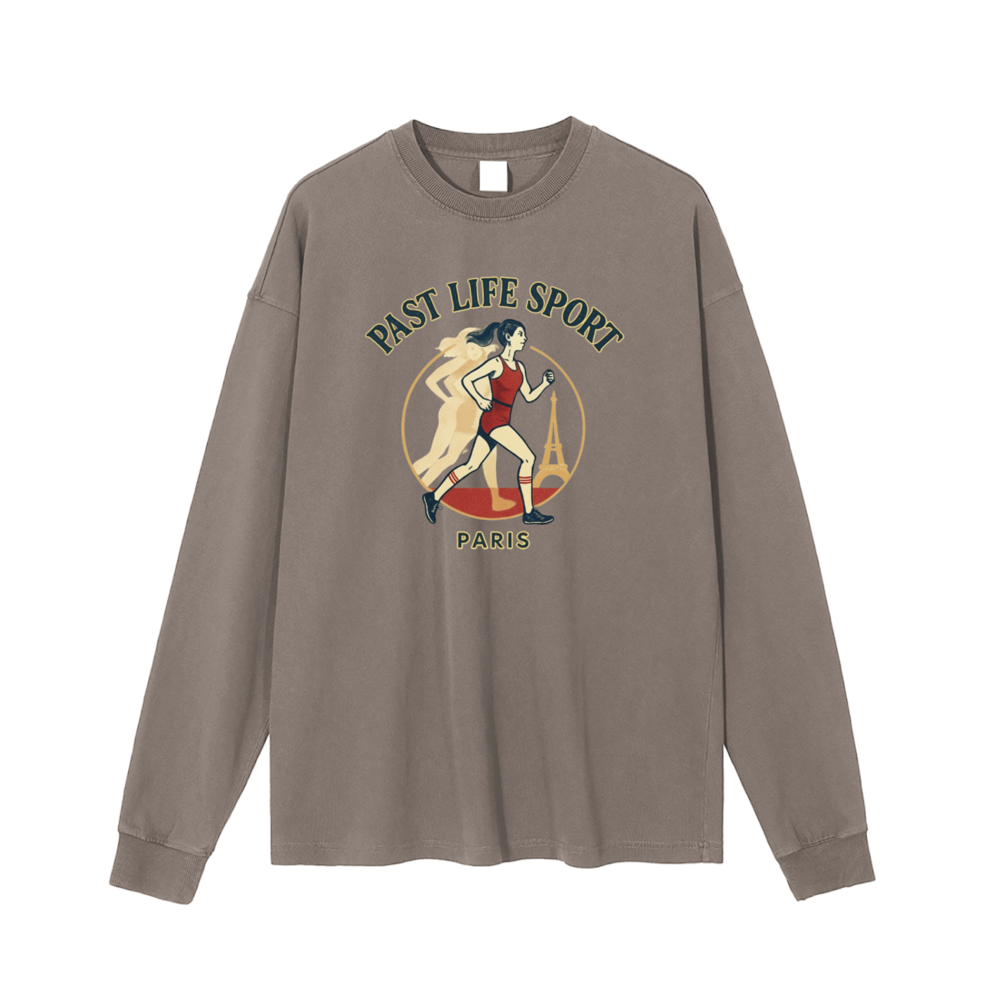 Past Life Sport Paris “Rue de l’Aube” Long Sleeve Tee