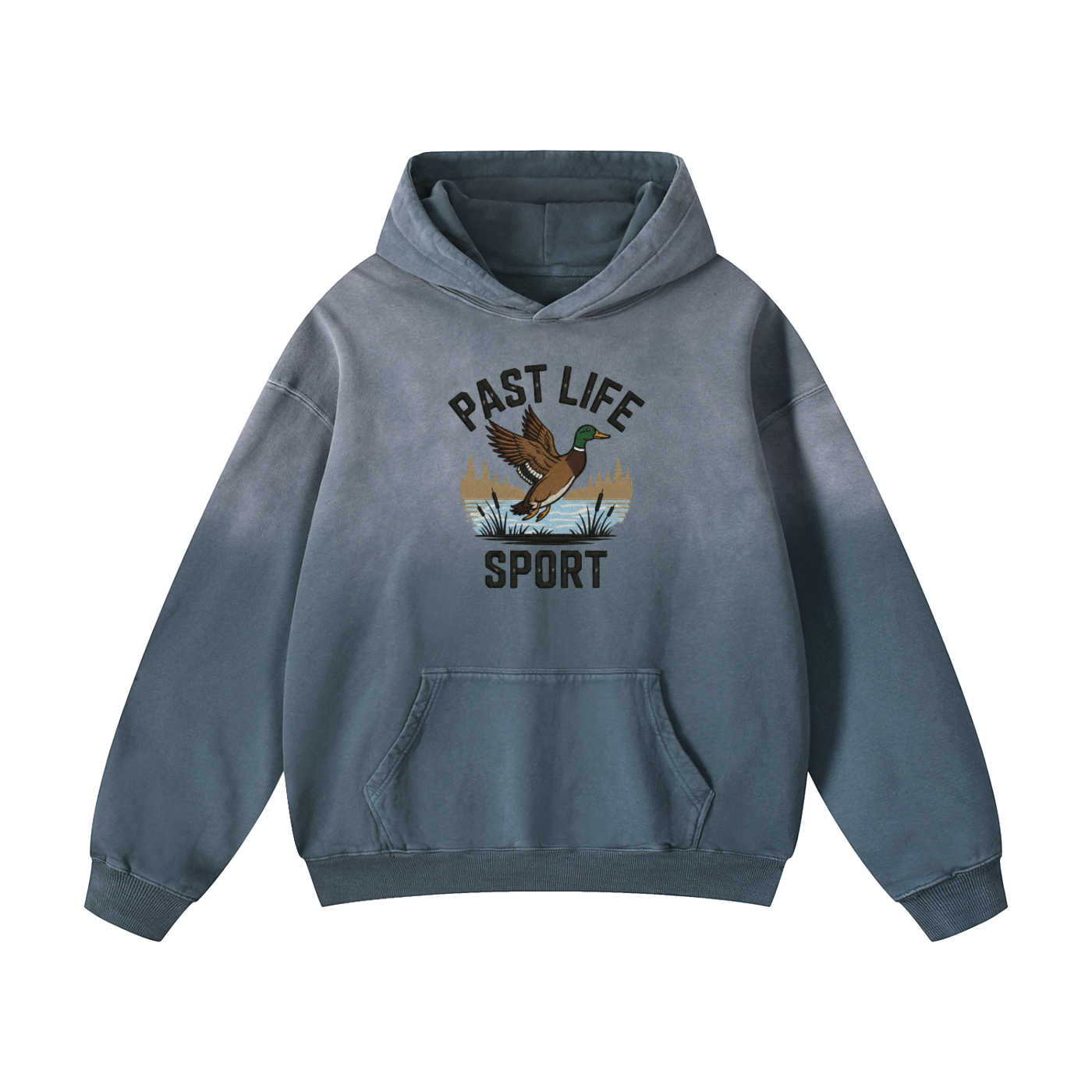 Past Life Sport “Left Out in the Sun” Duck Logo Hoodie