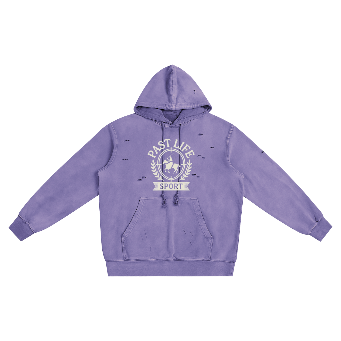 Past Life Sport Club “Locker Room Legacy” Distressed Hoodie