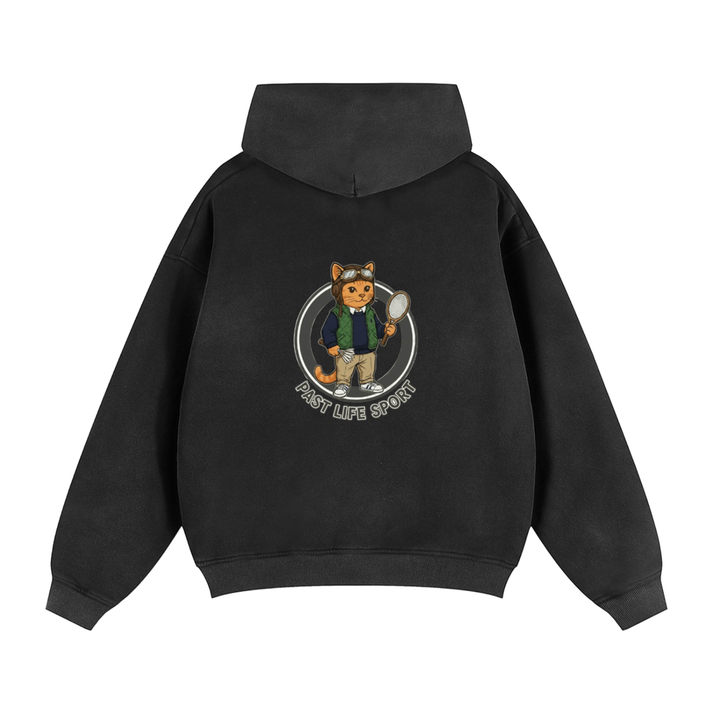 Sunwashed Courtside Zip Hoodie – Past Life Sport Polo Cat