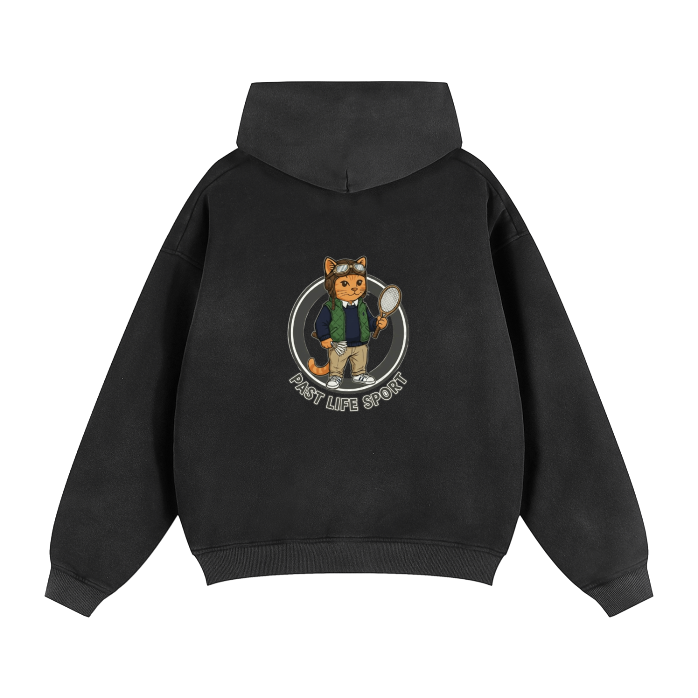 Sunwashed Courtside Zip Hoodie – Past Life Sport Polo Cat