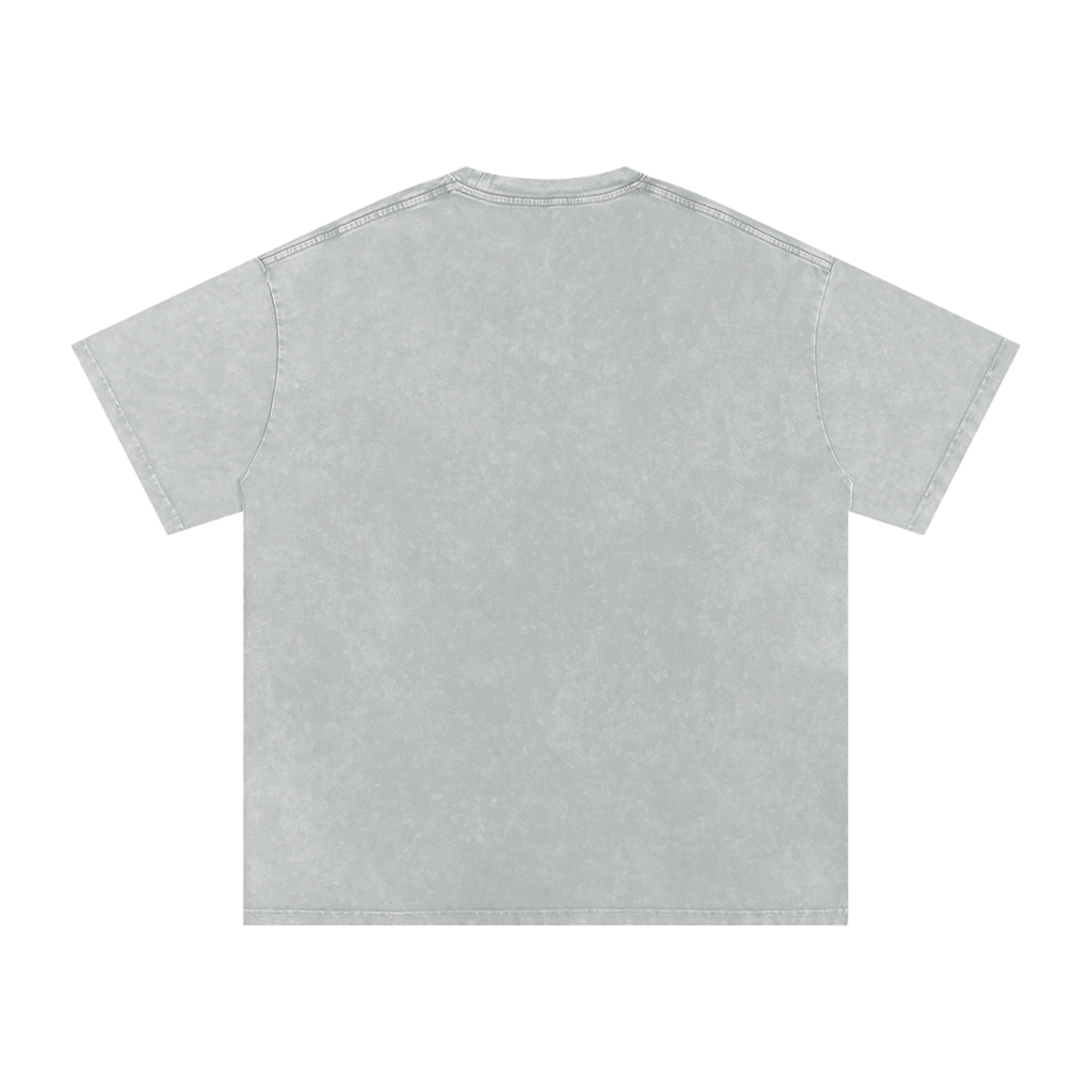 Homecoming Tee – Oversized Snow Washed Cotton | Past Life Sport
