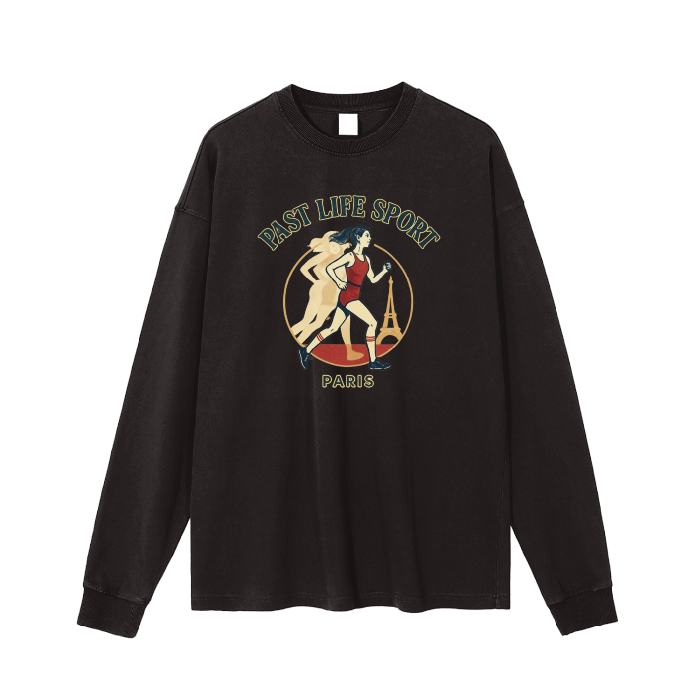 Past Life Sport Paris “Rue de l’Aube” Long Sleeve Tee