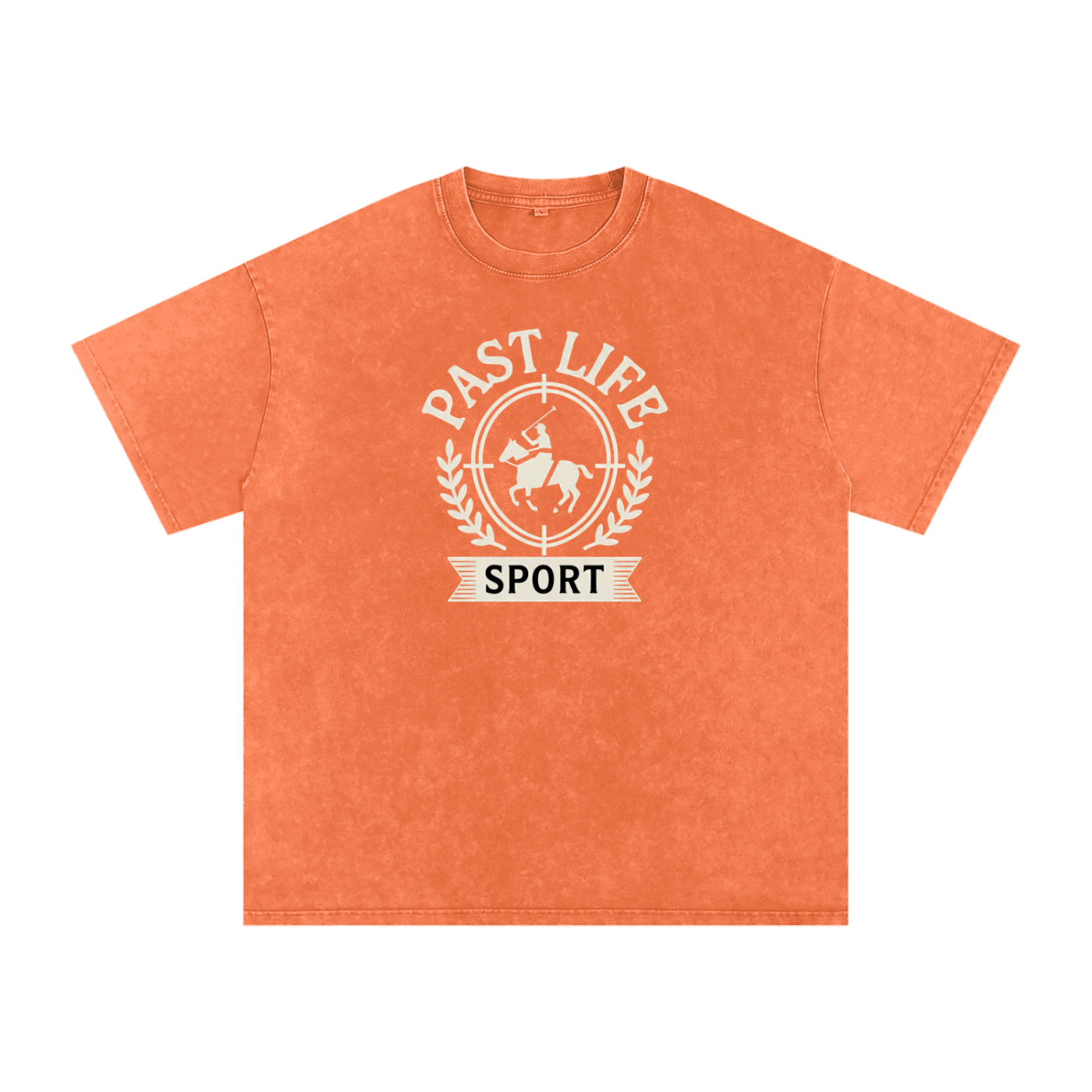 Homecoming Tee – Oversized Snow Washed Cotton | Past Life Sport