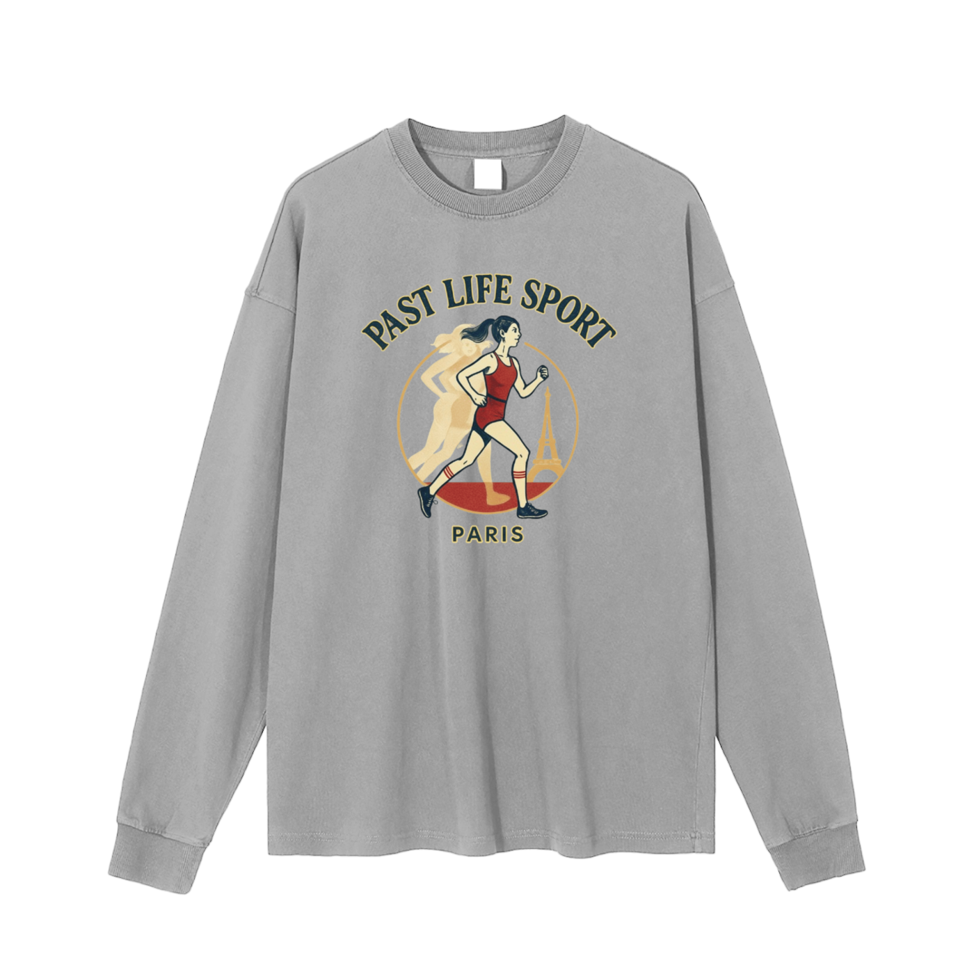 Past Life Sport Paris “Rue de l’Aube” Long Sleeve Tee