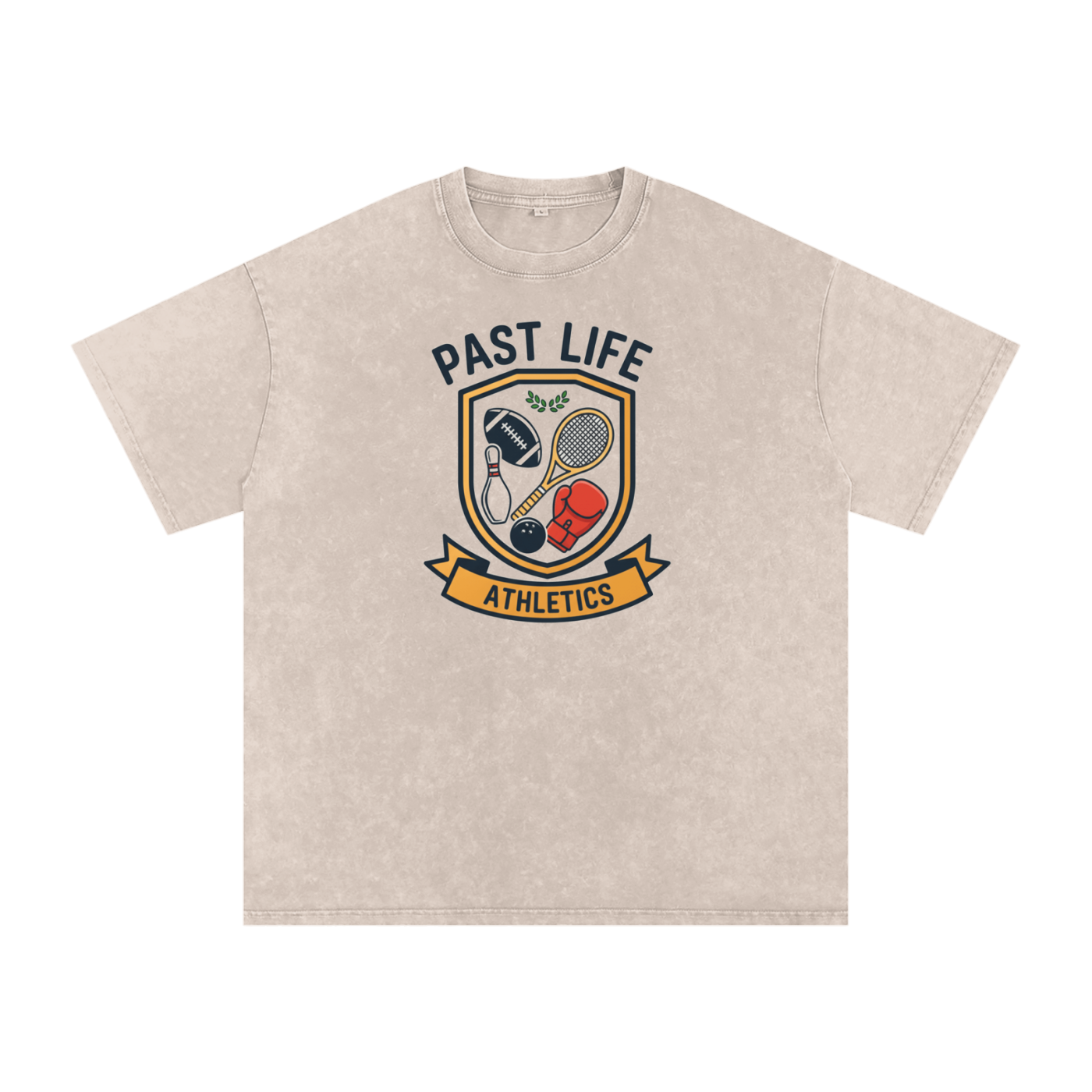 All-Star Club Tee – Oversized Snow Washed Cotton
