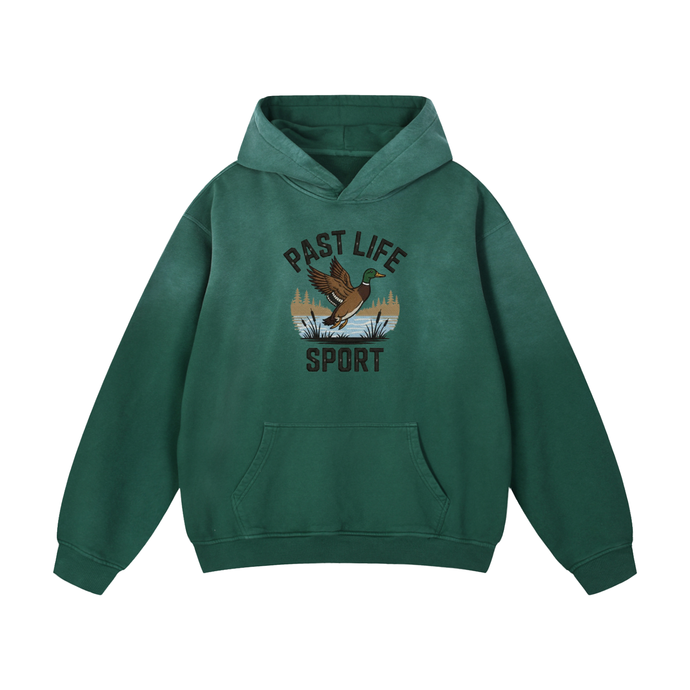 Past Life Sport “Left Out in the Sun” Duck Logo Hoodie