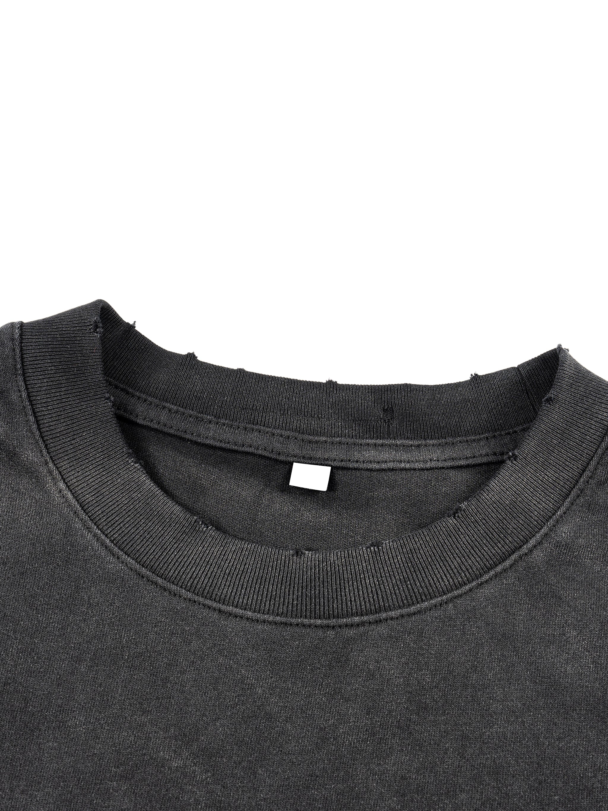 Sunfade Hand-Frayed “Double Vision” Tee