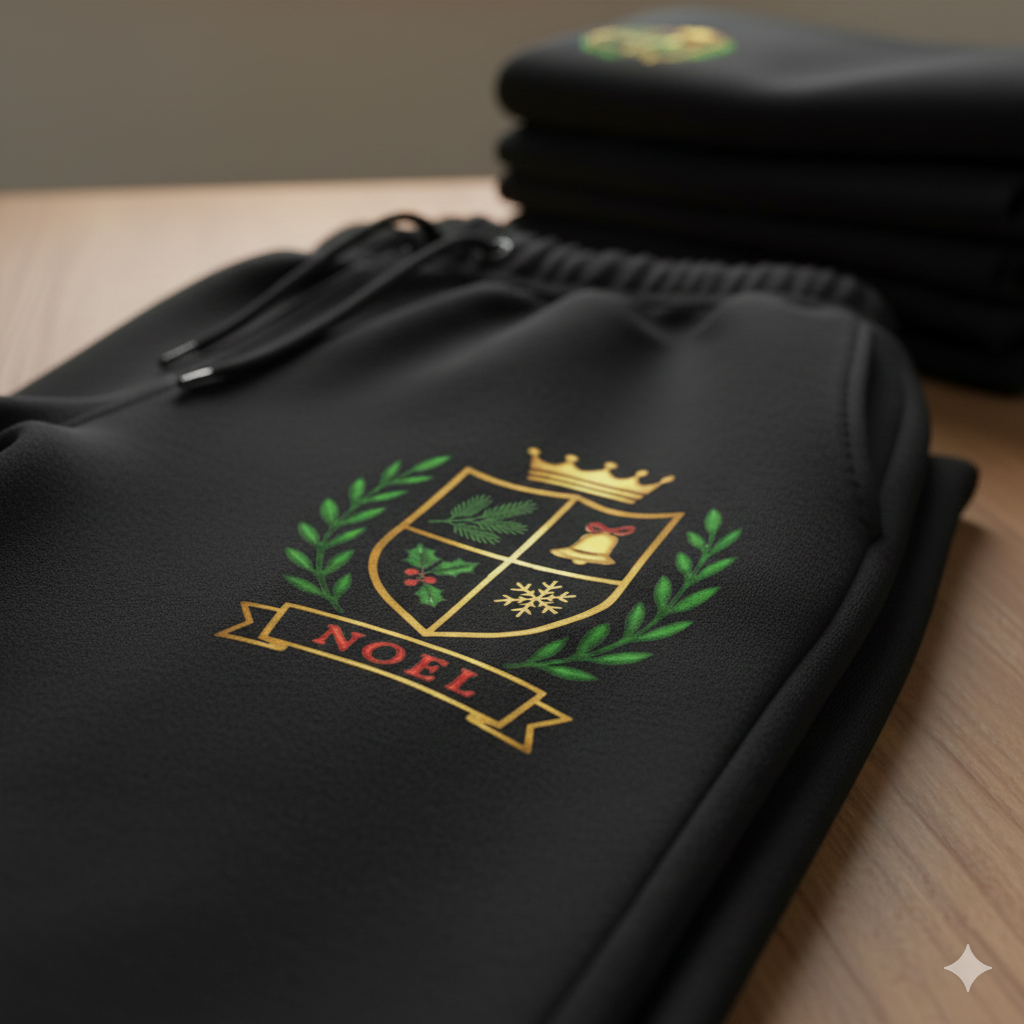 Noel Heavyweight Joggers – Midnight Edition - Unisex Heavyweight Fleece Sweatpants